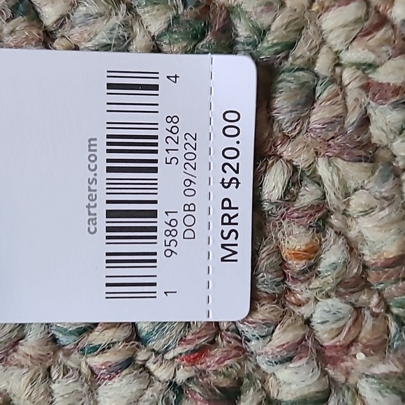 CARTER'S BRAND BOYS ONE PIECE SPACE PAJAMAS WITH FEET SIZE 24 MONTHS - Picture 7 of 8